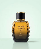 BROWN LEATHER – Leather, Raspberry & Saffron Notes